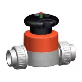 163.514.617 | 2 - 514 Diaphragm Valve Socket - CPVC/EPDM