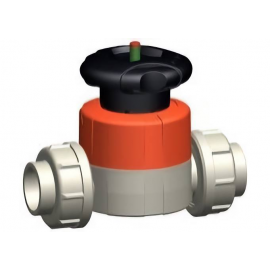 167.514.066 | 50 - 514 Diaphragm Valve Socket Fusion Union - PP/FKM