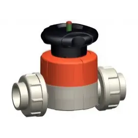 167.514.006 | 50 - 514 Diaphragm Valve Socket Fusion Union - PP/NBR