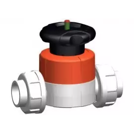 185.514.033 | 25 - 514 Diaphragm Valve Socket Fusion Union - PVDF/PTFE/EPDM