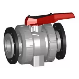 163.546.600 | 4 - 546 Ball Valve Flanged - CPVC/FKM