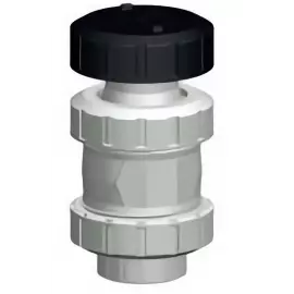 163.591.119 | 3 - 591 Vent/Vacuum Breaker Valve Socket/Threaded NPT - CPVC/FKM