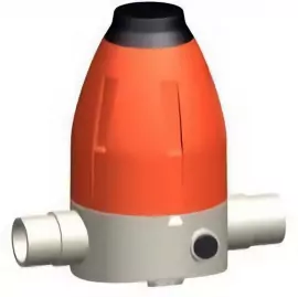 167.586.002 | 20 - 586 Pressure Retaining Valve IR/Butt Fusion w/o Gauge - PP/EPDM