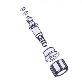 48848 | BLEED VALVE, FASTPRIME PVC