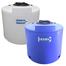 01-1074 | 220 Gal - Gemini Dual Containment Tank - LPE SD 1.5 - Natural - Cylindrical