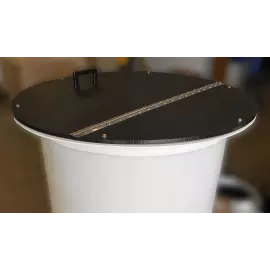 02-27242 | Lid for Cone Bottom Tanks - 60° Slope 40 Gal tall - Shoebox