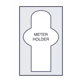 UPP | UTF Porta-Pak W/Label 9.5X6.5X3.5 BM BLK