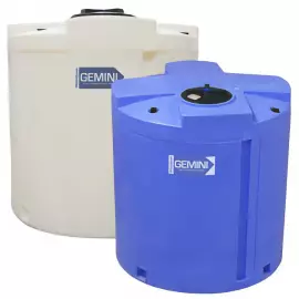 01-30145 | 500 Gal - Gemini Dual Containment Tank - XLPE HD 1.9 - Natural - Cylindrical