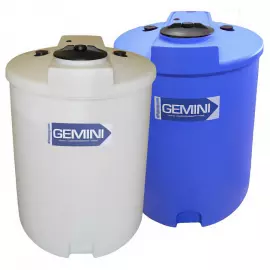 01-30130 | 120 Gal - Gemini Dual Containment Tank - XLPE SD 1.5 - Natural - Cylindrical
