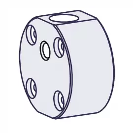 49329 | HEAD, MACHINED SC2 HV ACRYLIC