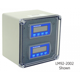 LM92-2002 | Double NEMA Box - Windowed - 1/8 DIN - PC