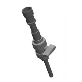 CSSC050-CP | 316SS Corporation Stop w/ Check Valve - 1/2 inch - CPVC