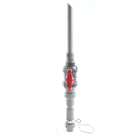 CSCPC050-S | CPVC Corporation Stop w/ Check Valve - 1/2 inch - 316L SS
