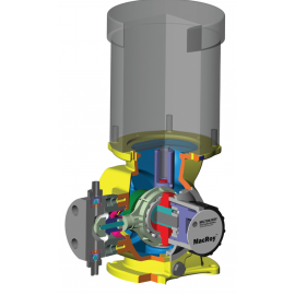 SD83-L-PT | LMI Metering Pump - 127 GPH - 75 psi - for Polymers - 1/2" Tubing - 0.33 hp (3P-50hz)