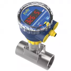 TI3R-SS-L | Truflo TI3R Insertion Paddlewheel Flow Meter - 316SS w/ Viton Seals - for 6" to 24" Pipe - LED - Flow Rate - 4-20mA Output + Relay
