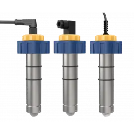 TI3W-SS-S-M | Truflo TI3W Insertion Paddlewheel Flow Meter - 316SS w/ Viton Seals - for 1/2" to 4" Pipe - Blind - Pulse Output - M12 Connection - 5M Cable