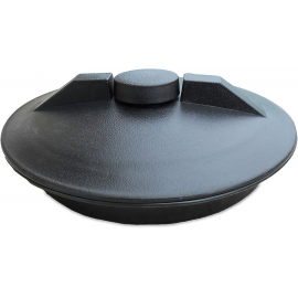 02-31606 | Bolted Lid for ProChem Open Top Process Chemical Tanks - 5 Gal - Shoebox Hinged - SST