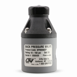 BPM050-CP | 1/2 inch M-Series Back Pressure Valve - CPVC