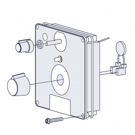 33818 | CONTROL PANEL ASM 120V C731