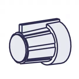 30709 | KNOB PUSH-ON