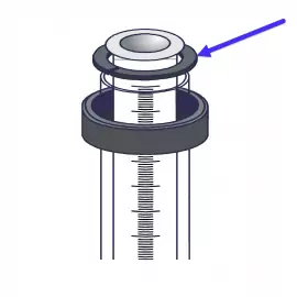 PC-003-2000 | Split Ring - 2000 & 4000 mL - PVC