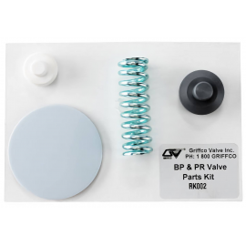 RK0057-V | Parts Kit - 1/2 inch - 1 inch Valve with Alloy Top - Viton Diaphragm - 350 psi Spring