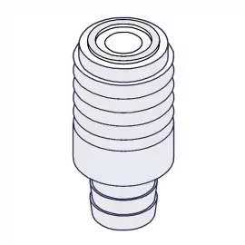 26001 | VALVE SEAT, 1/2" NPT PVC (INCL IN HEAD)