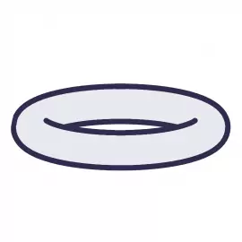 48349 | O-RING, 2-111, 80 DUR AFLAS