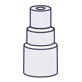 25108 | FITTING, INJECTOR 1/2 PP