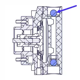 10601 | BALL, XR 0.500 TEFLON