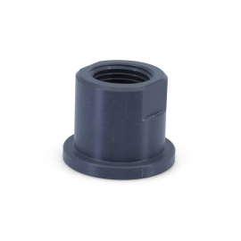 CO42-D | Pipe Connector - threaded PVDF - 1 in FNPT