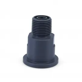 CO21-VE-O | Tubing Connector, MNPT - PVC - 1/2 in for integrated CV - Outlet - EPDM