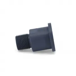 CO21-VE-O | Tubing Connector, MNPT - PVC - 1/2 in for integrated CV - Outlet - EPDM