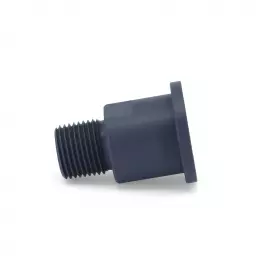 CO21-VI-O | Tubing Connector, MNPT - PVC - 1/2 in for integrated CV - Outlet - VITON