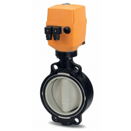 199.145.527 | 6 - 145 EA Wafer Butterfly Valve w/ MO 24V - ABS/EPDM