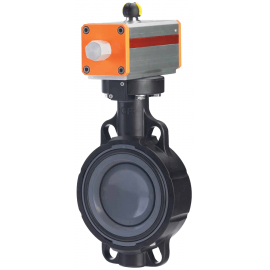 199.240.726 | 5 - 240 PA Wafer Butterfly Valve FO - PP/PTFE