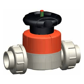 161.514.675 | 1-1/4 - 514 Diaphragm Valve Silicone Free Socket - PVC/PTFE/EPDM