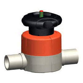 169.515.015 | 40 - 515 Diaphragm Valve Spigot - ABS/EPDM