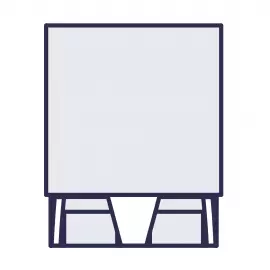 1609 | Pump Foot - High Volume, Polypropylene (SP-PP)