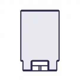 8826 | Pump Foot - High Volume, SS316 (SP-7600)