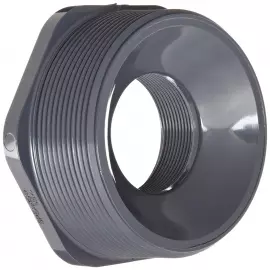 LM52-3800 | Reducer Bushing - 4 inch NPT x 2 inch NPT - PVC - Sch 80