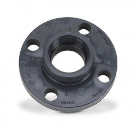 LM53-6850 | Flange - 6 inch ANSI 150# Flange - CPVC - Sch 80 - 1 1/2 inch NPT