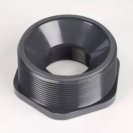 LM52-3800 | Reducer Bushing - 4 inch NPT x 2 inch NPT - PVC - Sch 80