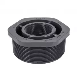 LM52-3800 | Reducer Bushing - 4 inch NPT x 2 inch NPT - PVC - Sch 80