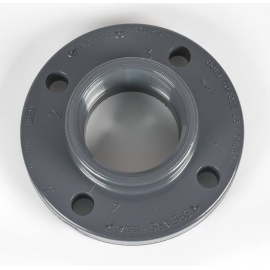 LM53-6850 | Flange - 6 inch ANSI 150# Flange - CPVC - Sch 80 - 1 1/2 inch NPT