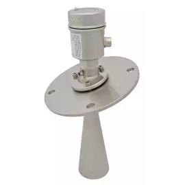 LR41-5321-A4-00 | 26 GHz. - 4” (98mm) Horn w/Shield - 4” ANSI Gimbaled Flange - 316L
