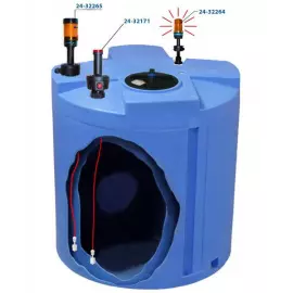 02-32771 | Float Gauge for Gemini Cylindrical Tank - Size 500 - PVDF - 3/4”/1” NPT