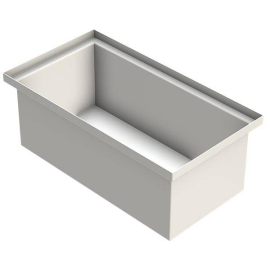 01-33380 | 86 Gal - ProChem Open Top Rectangular Tanks - LPE