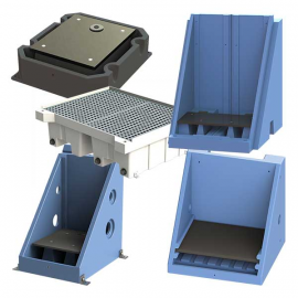 253-30825 | ProChem Pump Skid - Small - PCS 2.1 - Blue