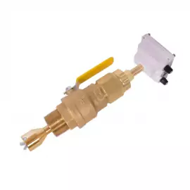 IP156/256 | Hot-Tap Adjustable Depth Insertion Paddlewheel Meter - DL76 Meter Mount